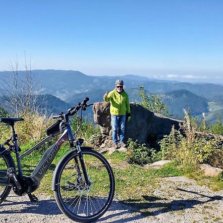 Zimmer mit Aussicht Enzklösterle Exterior foto